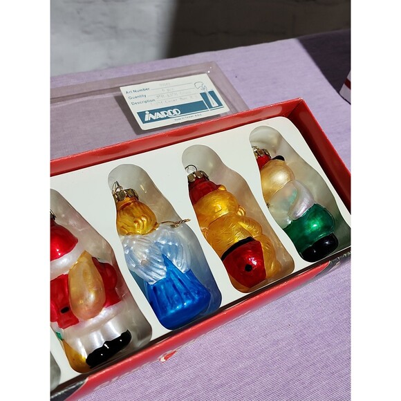 Vintage Light Cover Glass Ornaments - Picture 6 of 9